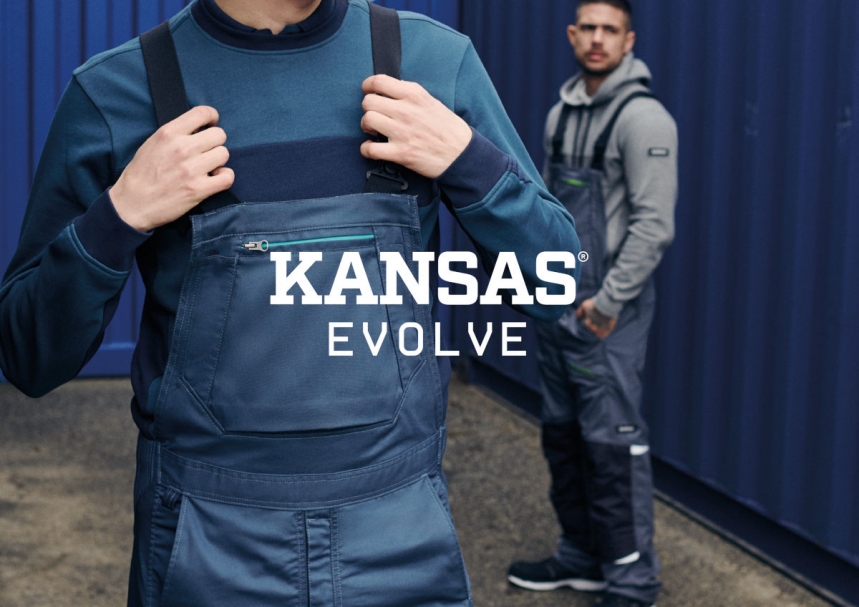 KANSAS Evolve | Die neue Generation Arbeitskleidung